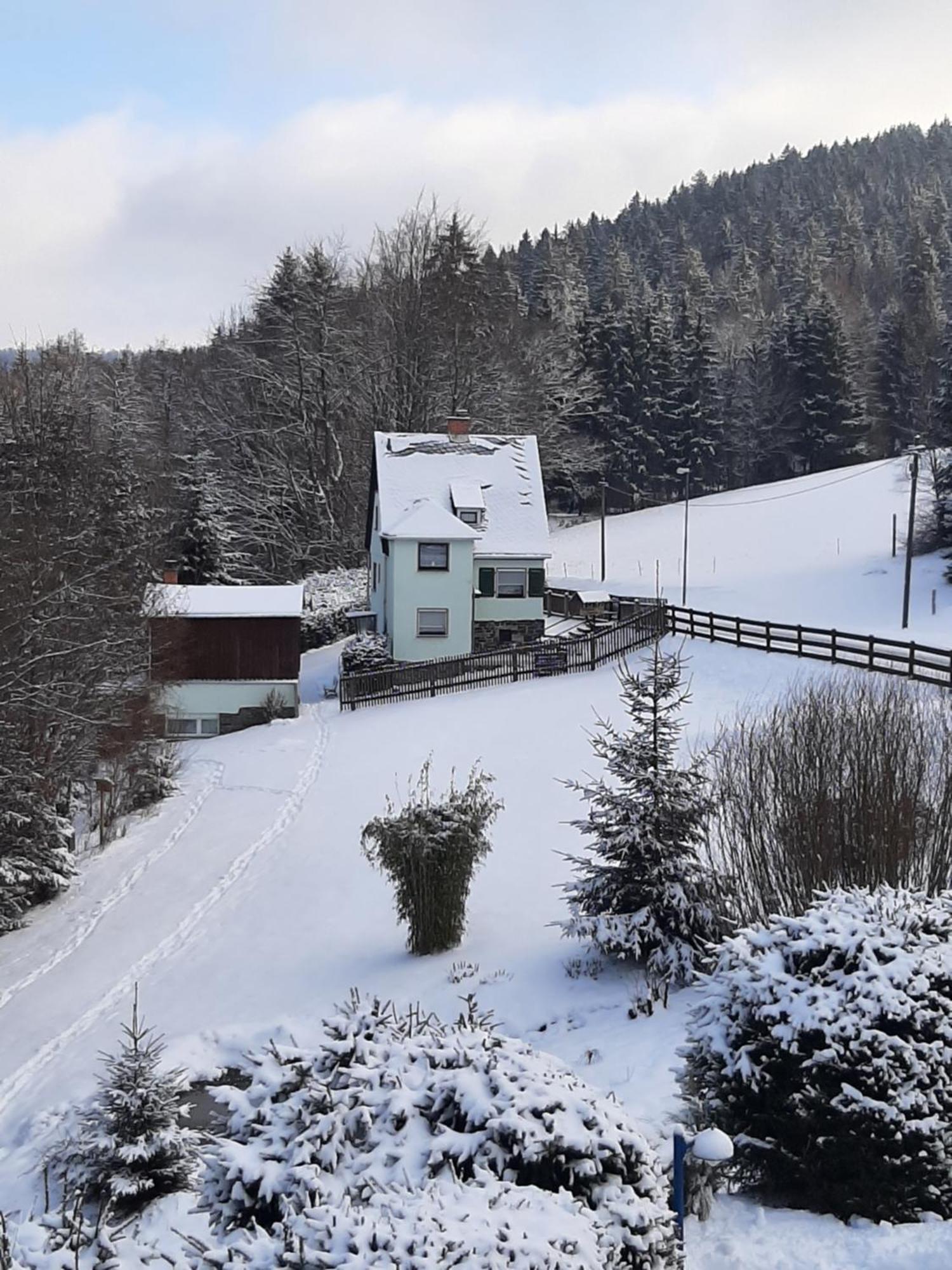 Ferienhaus Rosemarie Erlbach Vogtland Luaran gambar