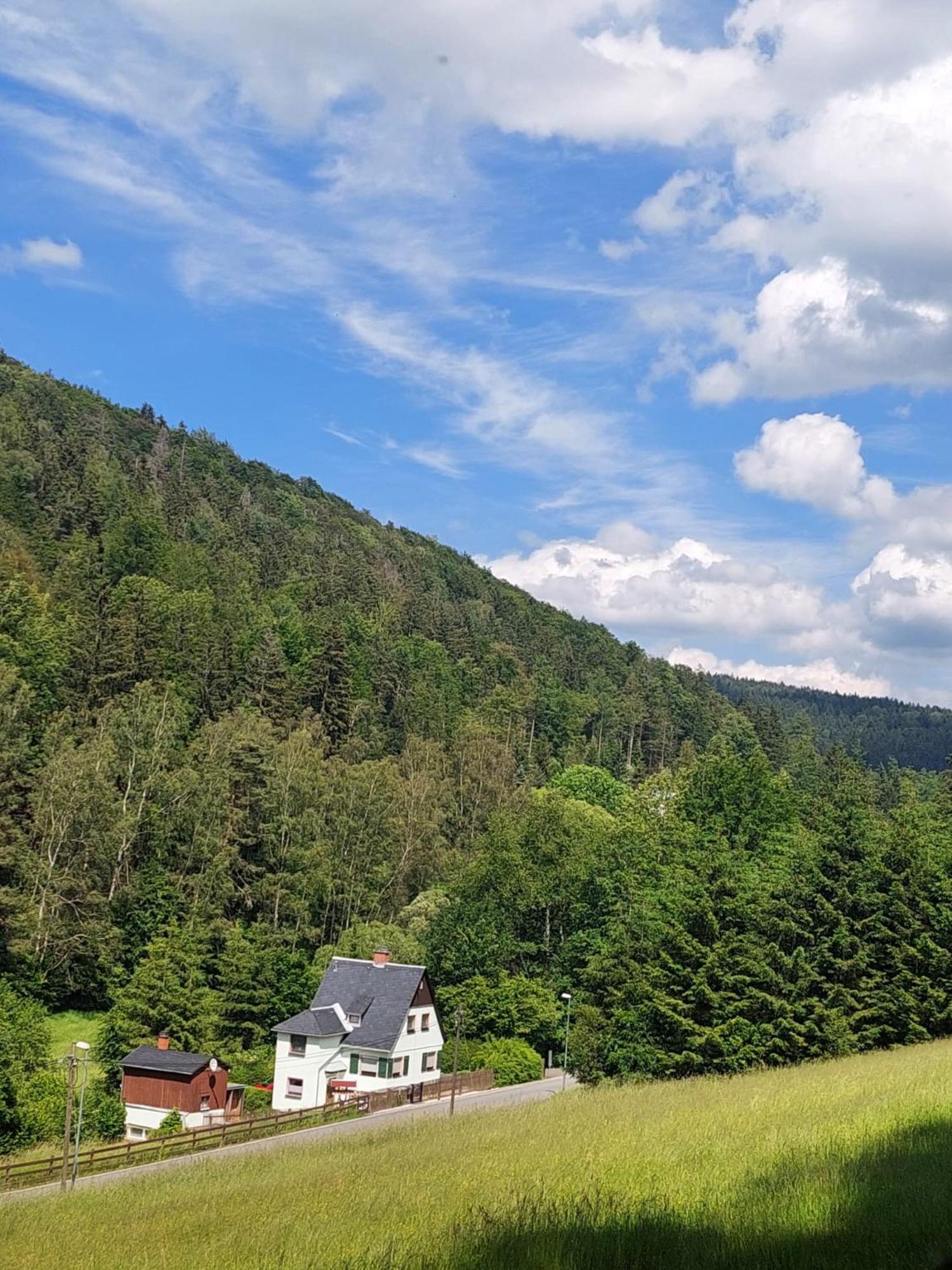 Ferienhaus Rosemarie Erlbach Vogtland Luaran gambar